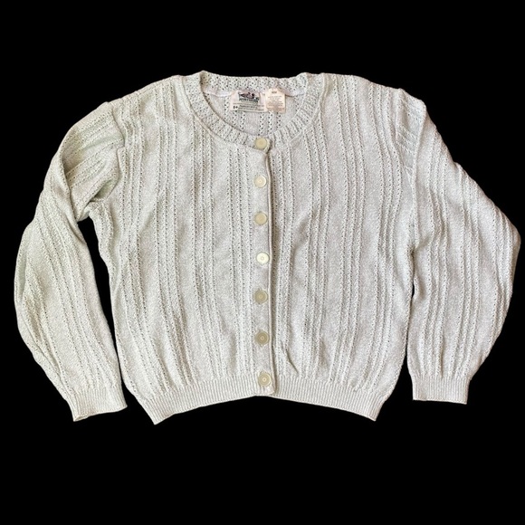 Vintage Northern Reflections Women's Blend Button Front Cardigan Sweater SZ M - Picture 1 of 11